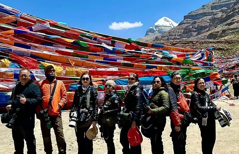 Our guests are visiting Kailash