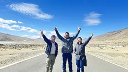 Near Lake Mansarovar