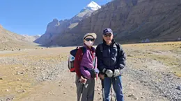 On the road of Kailash Kora